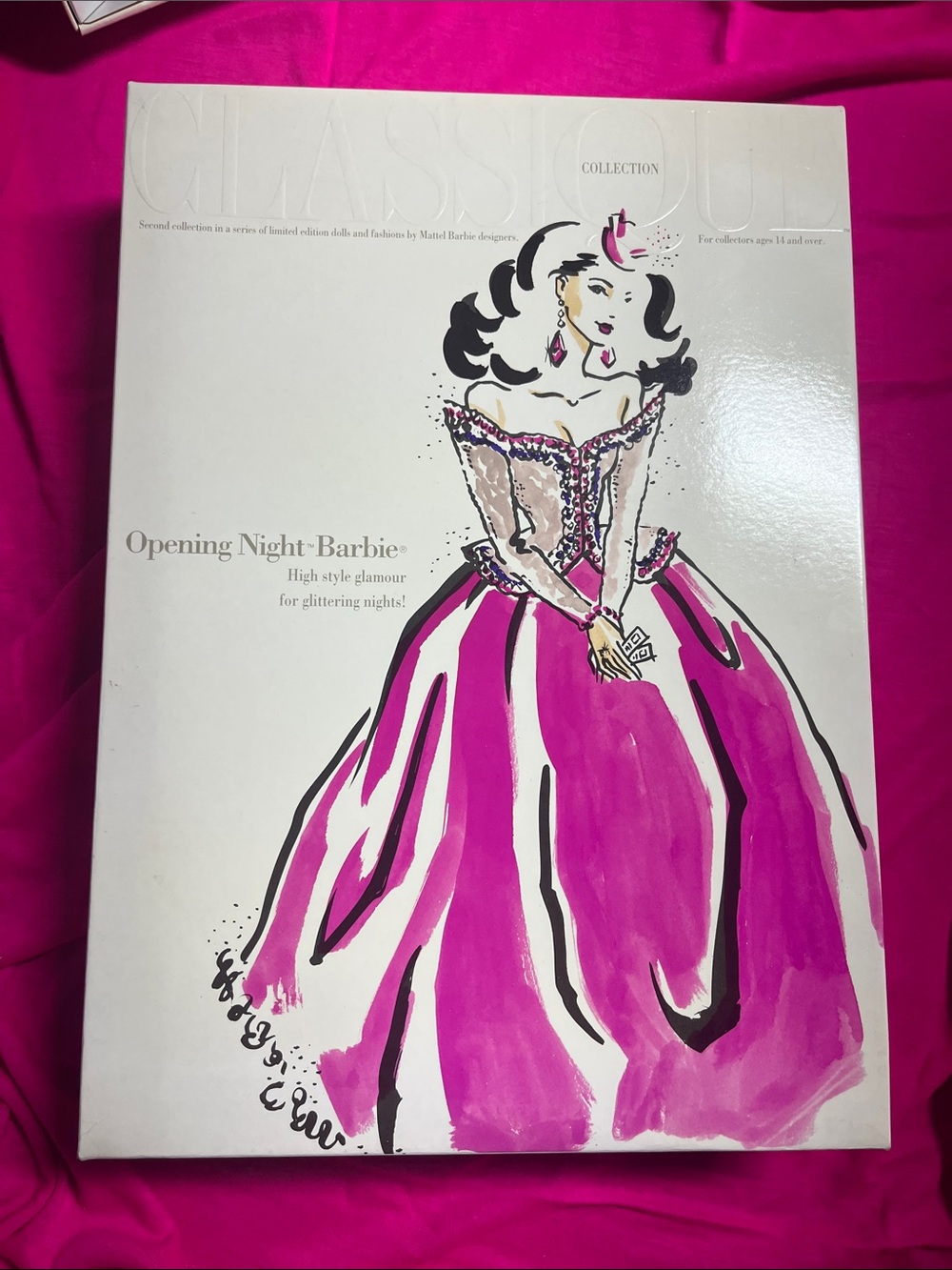 NRFB 1993 Classique Collection "Opening Night" Barbie Doll (Model #10148) Mattel